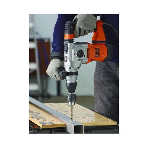 Martillo sds-plus 1250W, con maletín, BLACK + DECKER BEHS03K.