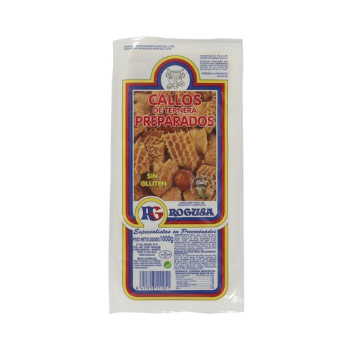 ROGUSA Preparado de callos de ternera a la madrileña ROGUSA 1000 g.