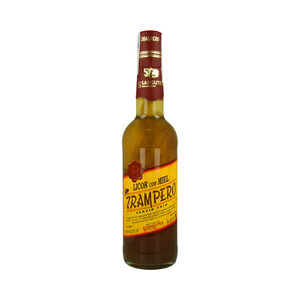 TRAMPERO Licor de miel elaborado en Galicia TRAMPERO botella de 70 cl.