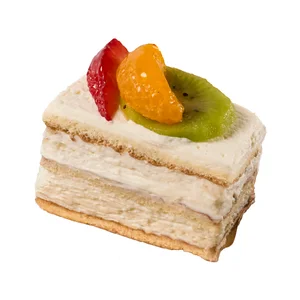Postre con frutas 100 g.