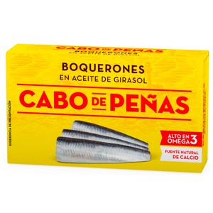 Boquerones en aceite de girasol 65g