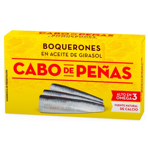 CABO DE PEÑAS Boquerones en aceite de girasol 65g