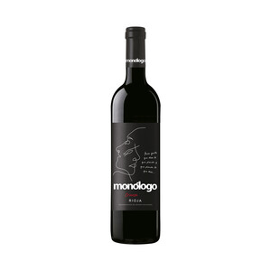 Imagen de MONÓLOGO Vino  tinto crianza con D.O. Ca. Rioja botella de 75 cl.