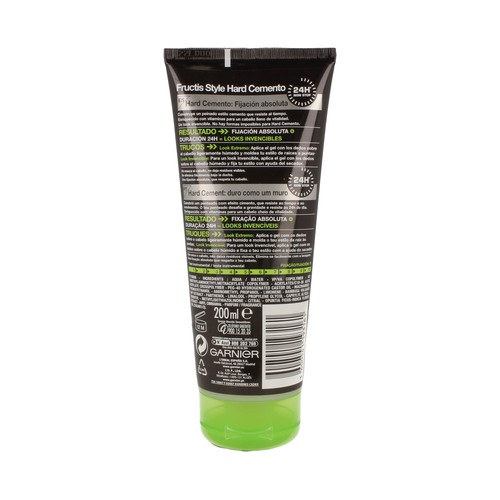 FRUCTIS Gel fijación 10 (peinados invencibles) 200 ml.