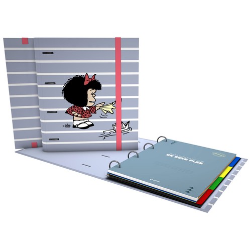 Carpeta de anillas A4 Carpebook 4D35  modelos surtidos. BITS&BOBS