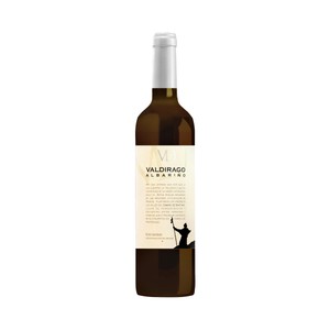 VALDIRAGO  Vino blanco albariño con D.O. Rías Baixas VALDIRAGO botella de 75 cl.