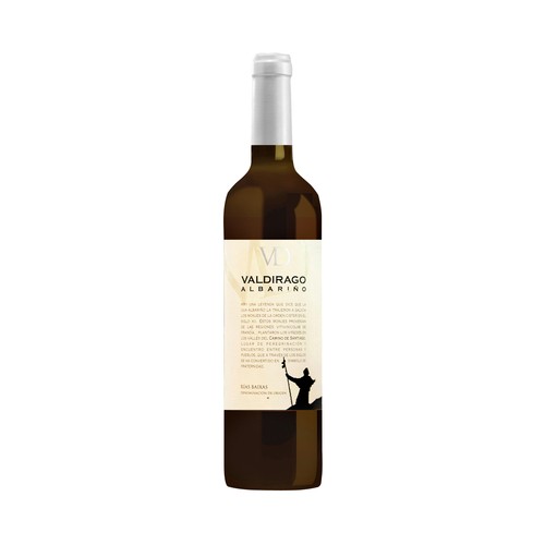 VALDIRAGO  Vino blanco albariño con D.O. Rías Baixas VALDIRAGO botella de 75 cl.