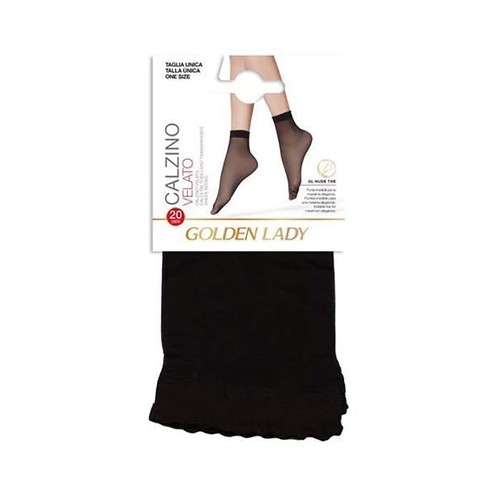 Lote de 2 pares de calcetines tobilleros para mujer GOLDEN LADY, talla única.