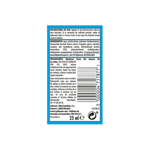 AUTAN Post picadura de insectos no pick 25 ml.