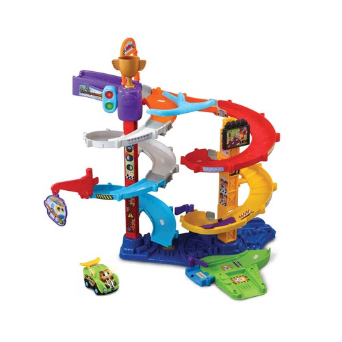 Torre supertornado Tut Tut Bólidos. Circuito y playset de juguete Incluye un coche VTech Baby. Edad recomendada desde 1-5 años