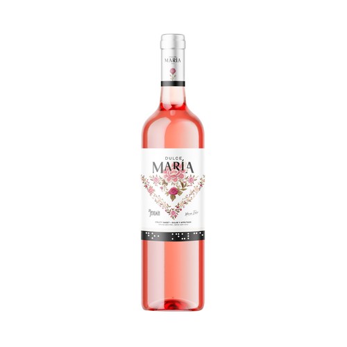 DULCE MARÍA Vino rosado dulce y afrutado con D.O. Vinos de Madrid botella 75 cl.