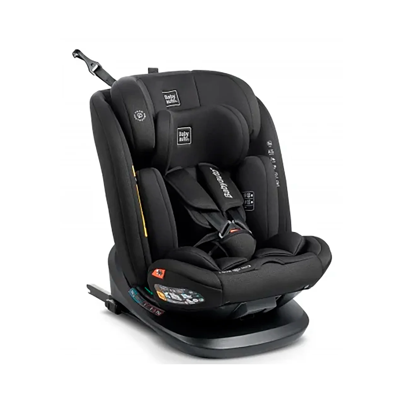 Silla auto Cario iFix, (40-150cm) Color negro.