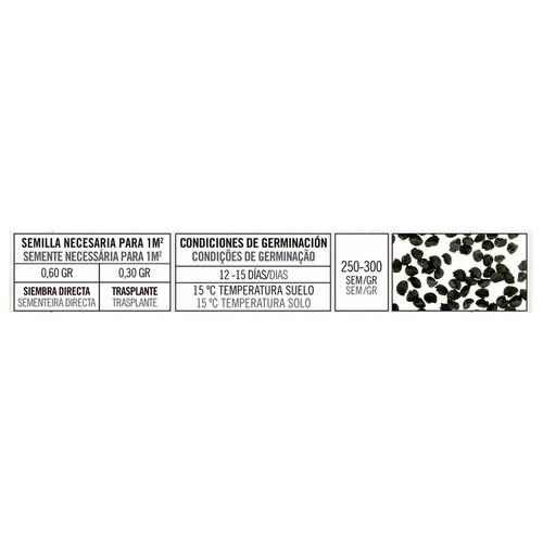 Sobre de semillas para sembrar cebollas de la variedad Valenciana tardia PRODUCTO ALCAMPO.