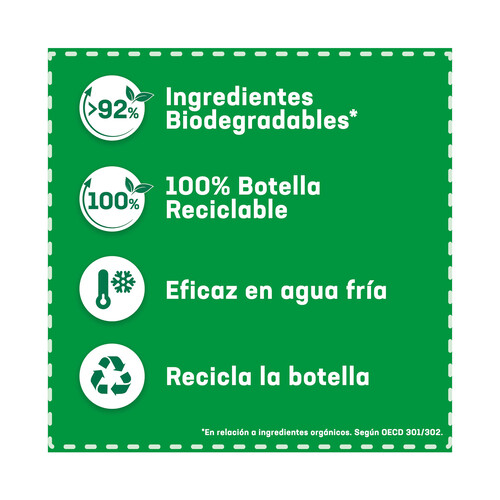 WIPP EXPRESS Detergente en gel para lavadora limpio y liso WIPP EXPRESS 55 dosis