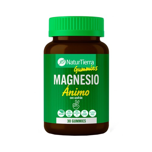 NATURTIERRA Gominolas (gummies) de magensio con azafrán 30 uds.