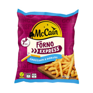 Imagen de McCAIN Patatas prefritas y ultracongeladas, especiales para hacer sin aceite en el horno McCAIN Forno express 500 g.
