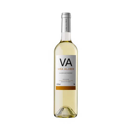 VIÑA ALJIBES  Vino blanco con IGP Vinos de la Tierra de Castilla VIÑA ALJIBES botella de 75 cl.