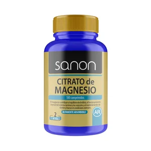 SANON Citrato de magnesio (complemento alimenticio) 180 comprimidos.