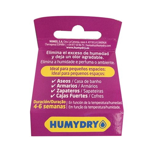 HUMYDRY Antihumedad ambientador con aroma 75 g.