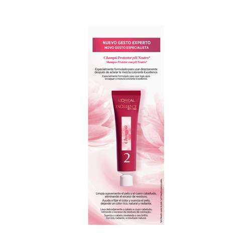 L´ORÉAL PARIS Excellence creme Tinte de pelo permanente tono 6. Rubio oscuro.