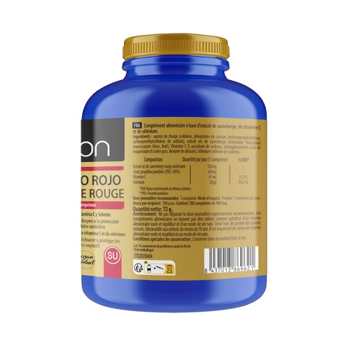 SANON Arándano rojo, vitamina C y selenio (Complemento alimenticio) 180 cápsulas.