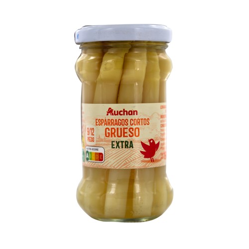 PRODUCTO ALCAMPO Espárragos cortos gruesos extra, 9/12 piezas 110 g.