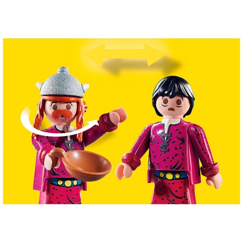 Playset Astérix: Panorámix con el caldero de la Poción Mágica  PLAYMOBIL Asterix 70933.