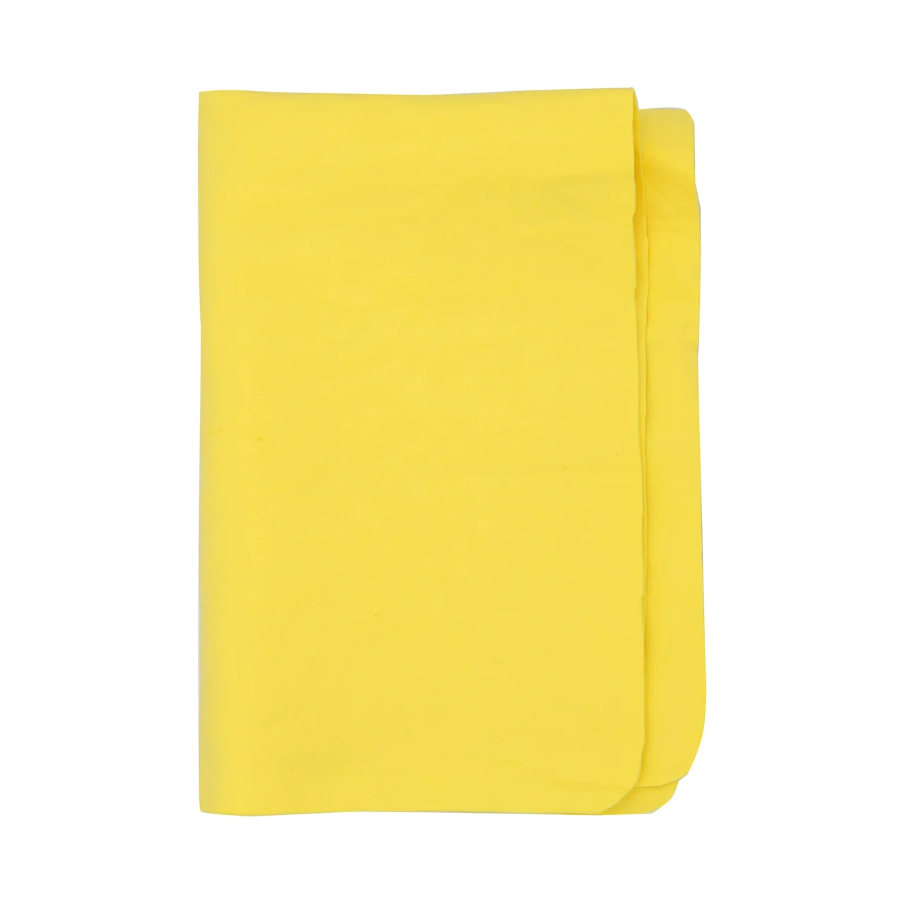Gamuza sintética de 50 x 40 centímetros, de color amarillo, PRODUCTO ALCAMPO.