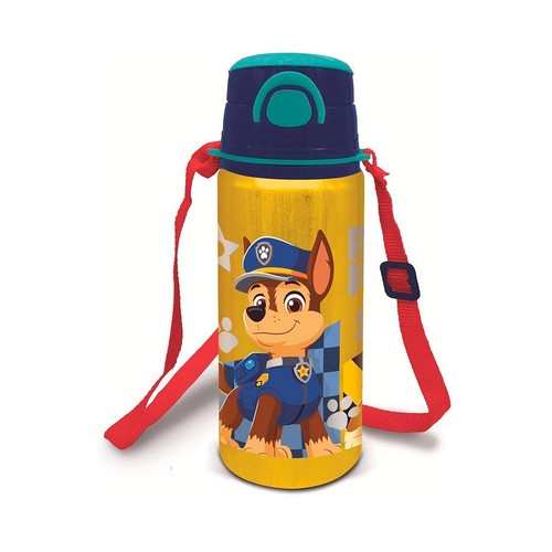 Botella pop up de Paw Patrol de aluminio con correa de 730ml, STOR