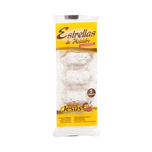Estrellas de hojaldre 125 gr.