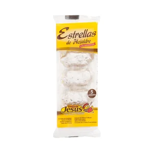 PASTELERÍA JESÚS Estrellas de hojaldre 125 gr.