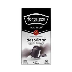 FORTALEZA PLATINUM Café en cápsulas despertar especial para el desayuno I10,10 uds.