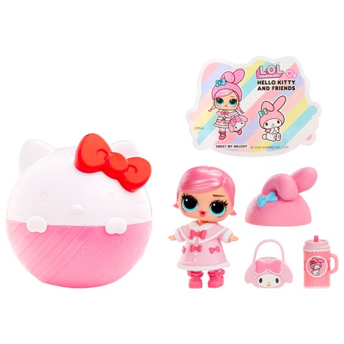 Muñeca L.O.L. Surprise Loves Hello Kitty & Friends Tots +6 Años MGA
