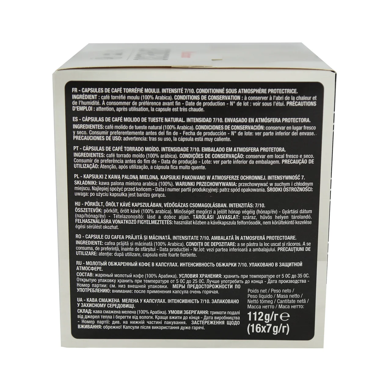 PRODUCTO ALCAMPO Café en cápsulas Espresso I7, 16 uds.