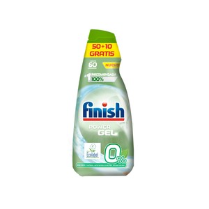 FINISH Detergente para lavavajillas  60 lav. 900 ml.