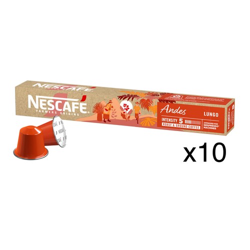 NESCAFÉ Andes Café en capsulas, intensidad 5, 10 uds. x 52 g.