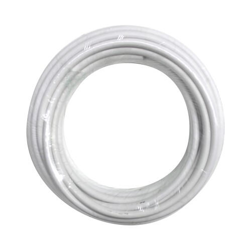 Cable plano 5m 2x0.75mm blanco, NINE&ONE.