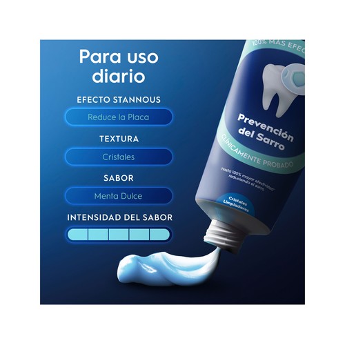 ORAL-B Advanced cristales limpiadores Pasta de dientes para el control del sarro 75 ml.