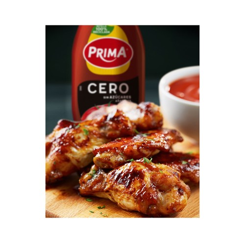 PRIMA Ketchup cero 265 g + 35 g gratis