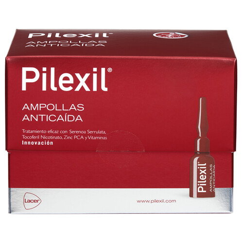 PILEXIL Tratamiento anticaida del cabello en ampollas individuales PILEXIL 15 uds