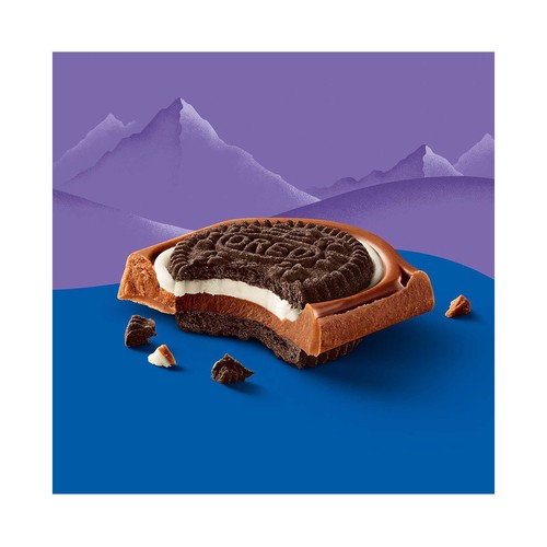MILKA Chocolate con leche Oreo 92 g.