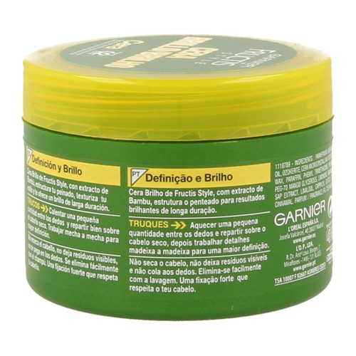 FRUCTIS Style Cera de Peinado Extrafuerte 75 ml.