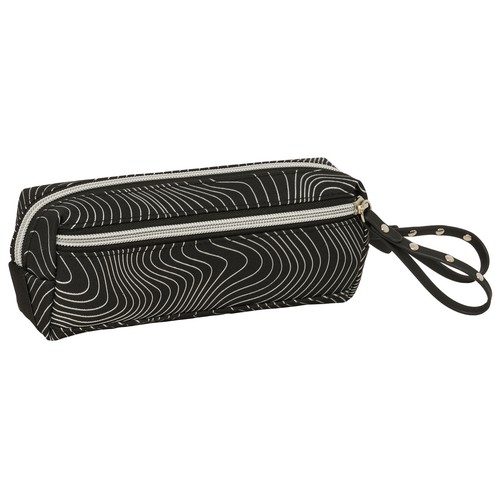 Estuche portatodo triple pequeño con goma elástica 22 cm Energy. K-POP