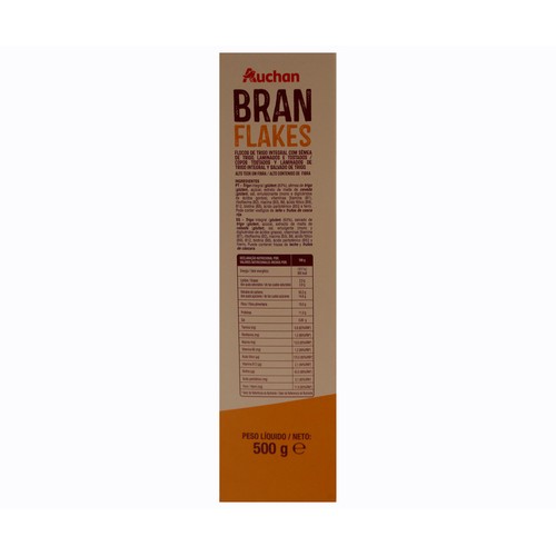PRODUCTO ALCAMPO Cereal copo trigo con salvado bran flakes 500 g.