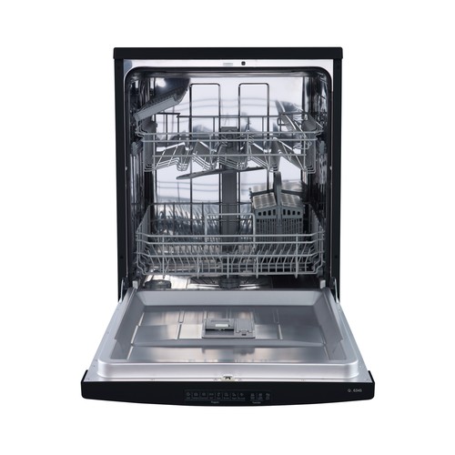 Lavavajillas QILIVE Q.6345, color Dark inox, capacidad: 14 servicios, H: 85cm, A: 60cm, F: 61cm.