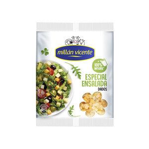 MILLÁN VICENTE Queso para ensalada en dados MILLÁN VICENTE 100 g.