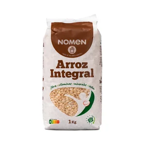 NOMEN Arroz integral en atmósfera modificada 1 kg.