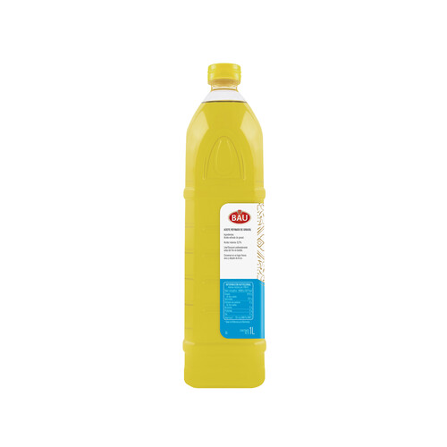 BAU Aceite refinado de girasol botella 1 l.