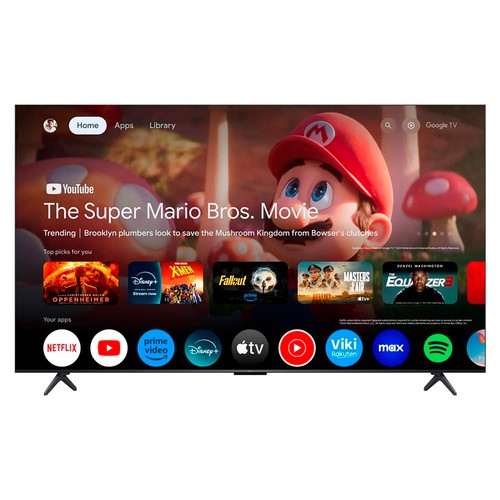 Televisión 189cm (75") MINI LED TCL 75C6K,4K,Ultra HD, SMART TV, WIFI, BLUETOOTH, USB reproductor, 4HDMI, 144HZ