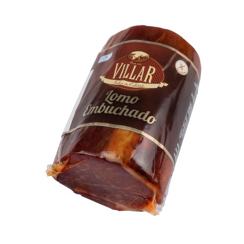 VILLAR Taco de lomo embuchado, elaborado sin gluten y sin lactosa VILLAR 320 g aproximadamente.